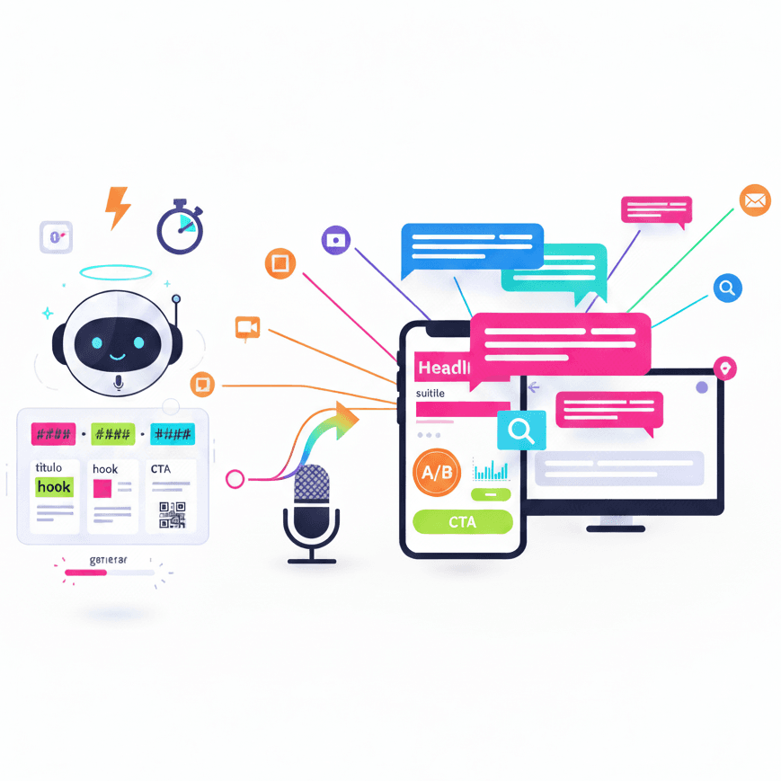 Ilustración del servicio Control y optimización de campañas pagadas