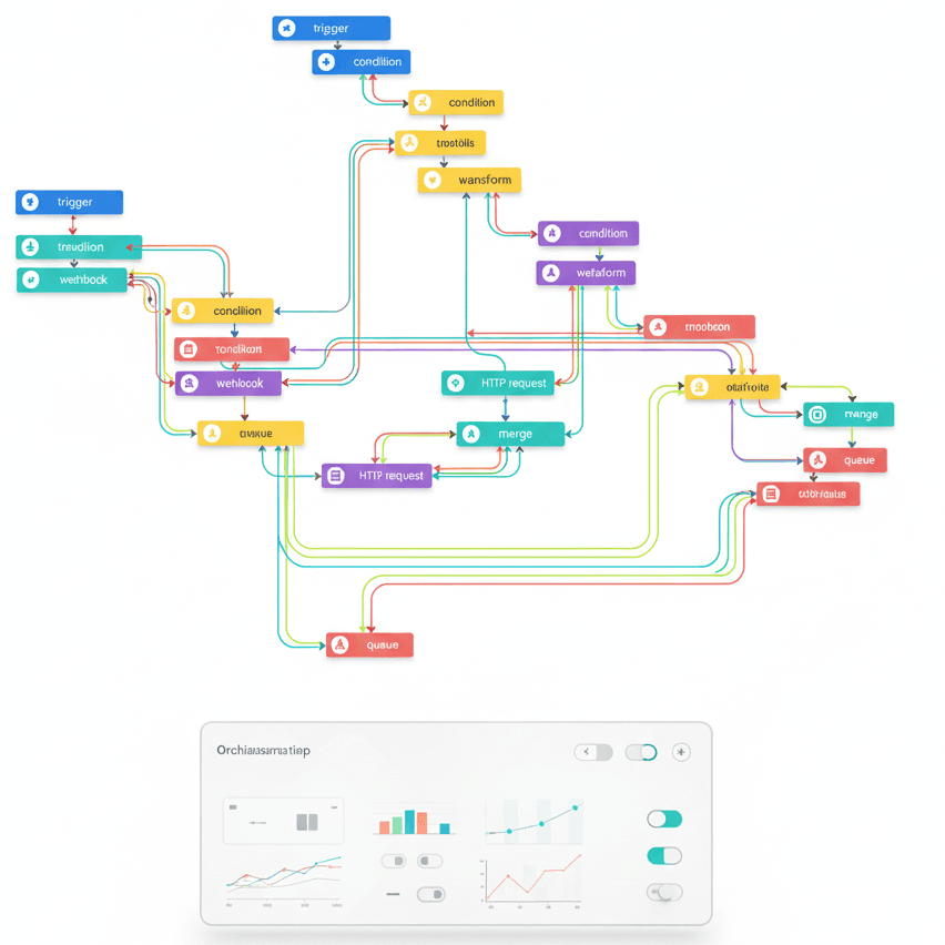 Ilustración del servicio Automatización integral de operaciones